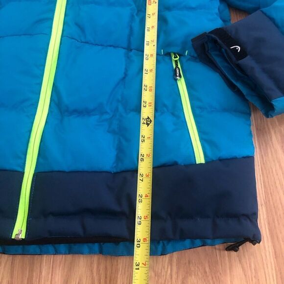 HEAD Lab Series All Terrain Down Puffer Jacket Blue - Picture 3 of 7